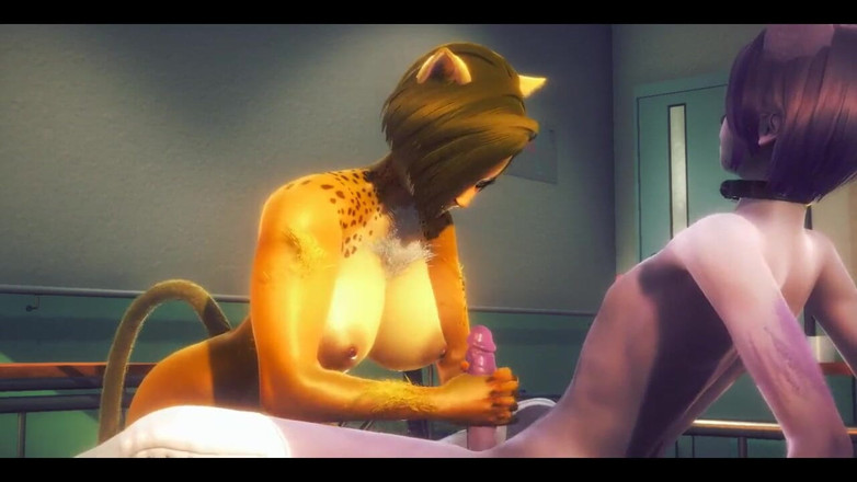 HentaiTubes: 毛茸茸的成人动漫 - 猫咪和gepard淫荡性爱 - 日本亚洲漫画电影游戏色情