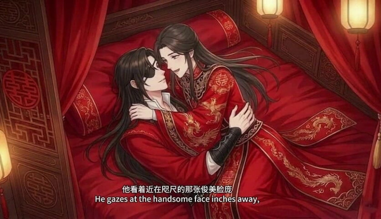 My bl anime: Xie Lian and Huacheng's Wedding Day