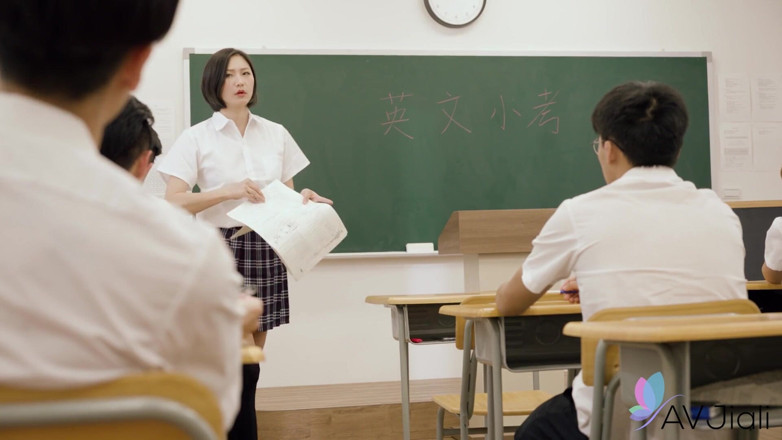 AV Jiali: Taiwan babe and class leader Mio fucks the class bad...