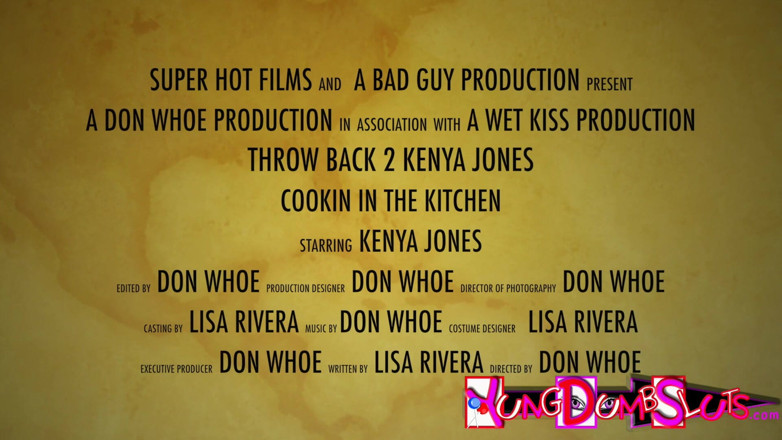 Super Hot Films: HD-ritorno* Kenya Jones gioca con la figa in cucina da...