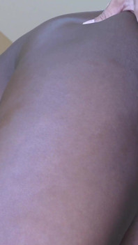 Morning Interracial Anal Quickie with Creampie Ending
