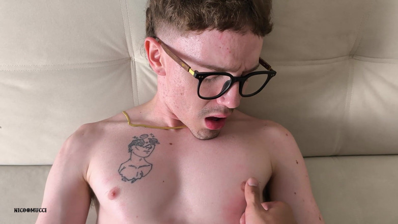 Nico Mucci: Stepdaddy Masturbates Me and Fucks Me Bareback in POV Hard...