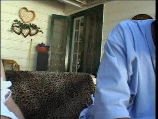 First Black Sexperience: Naughty blonde cutie Rebecca Starr enjoys being dropped with black...