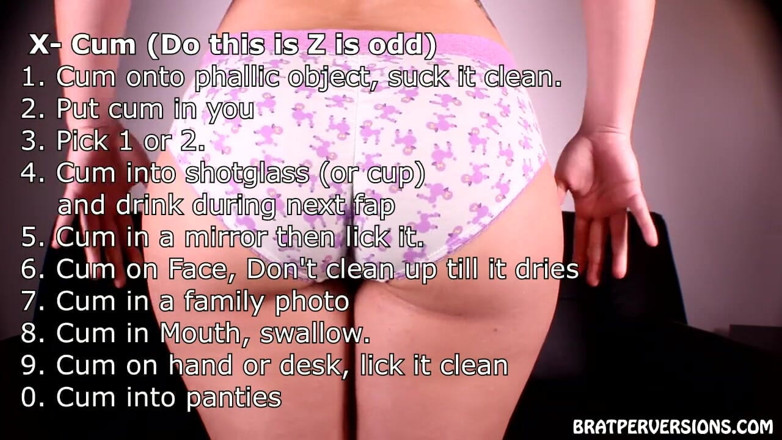 Brat Perversions: Faproulette: เกม JOI