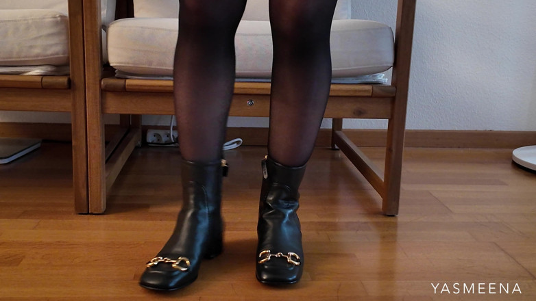 Yasmeena Ali: Walking All Over You in My Leather Boots