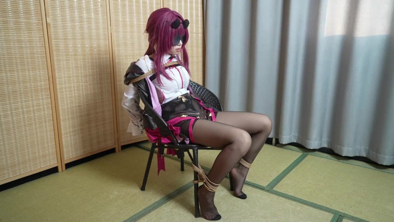 Aisan girl bondage: XR8コスプレ ボンデージ2