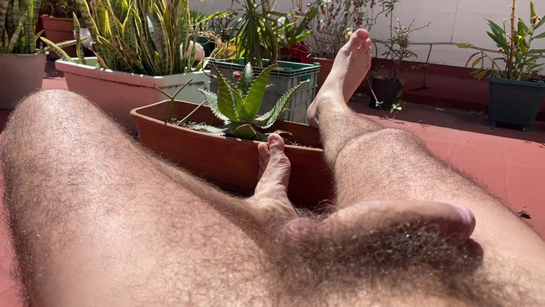 Placer_macho: Auf meiner terrasse ruhen vom arbeitstag