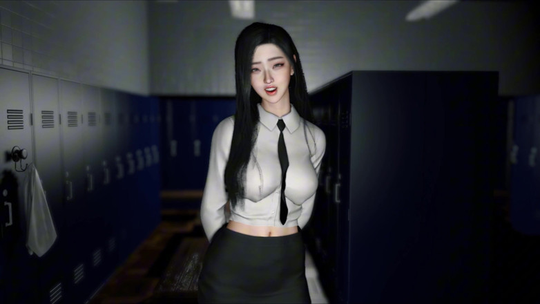 Why fuck so hard: 3D grote borsten kantoormeisje met sexy netkousen kreeg haar natte...