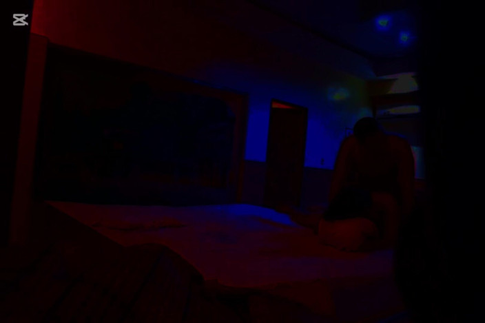 Afrocouple: Hard Fucked in Motel with Red Light Part 3