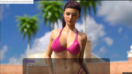 Johannes Gaming: Summer with Mia - Become a cam girl - riding his dick -...