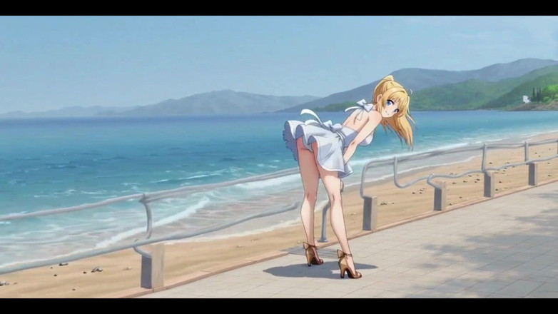 HotKitty20: Blonde Mini Dress Slut Pier Ass &amp; Tit Flash Loud Masturbation...
