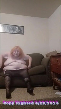 Sexy BBW Mature Nurse Vicki Puts on Pantyhose Requested