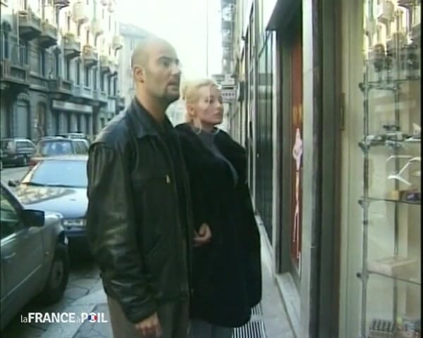 French Family Secrets: A Dirty Blonde Is Getting Fucked by Two Perverts in...