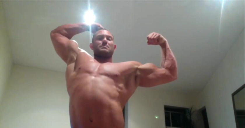 Jack stacked: Dopo la palestra adorazione dei muscoli sudati