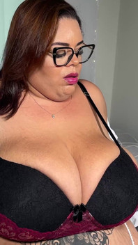 Angel BBW Massive Boobs up Close and Personal