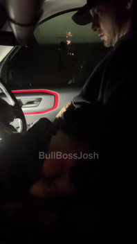 Car Masturbate and Cum