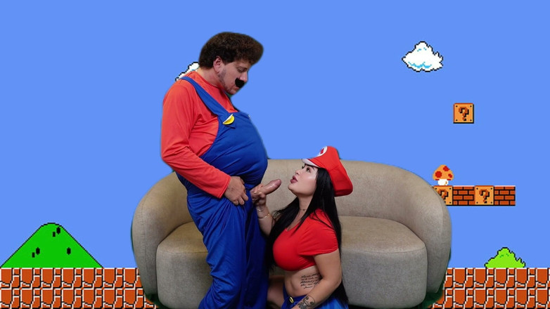 AlejandraPalacios: Super Mario Kızı Sıkı Vajinasını Blowback Etmek İçin Prenses Peach'i Unuttuğu İçin...