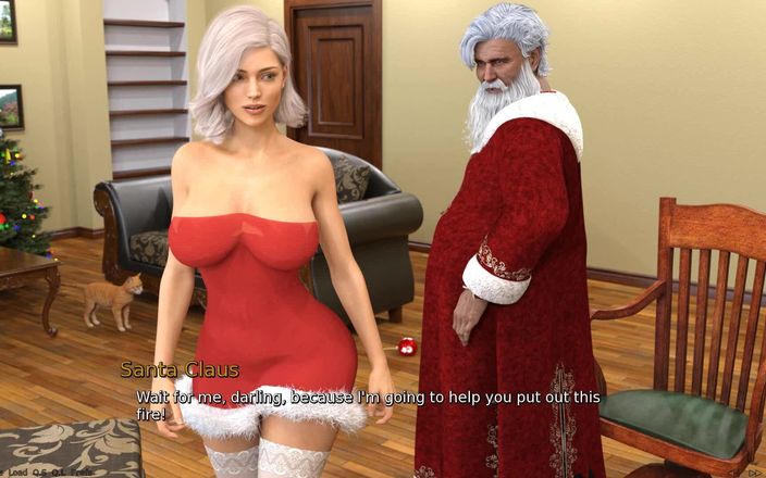 Dirty GamesXxX: Rahasia mesum Laura: santa claus dan istri seksi rambut pirangnya...