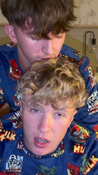 Twink Couple Fuck in Bed, Then Solo Cumshots