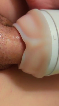 Lovense Fleshlight'ımda sesli boşalma