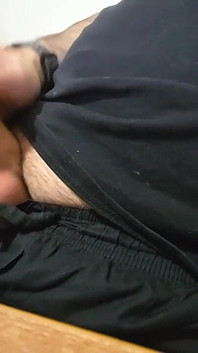 Big Dick and Big Balls Cum to Much