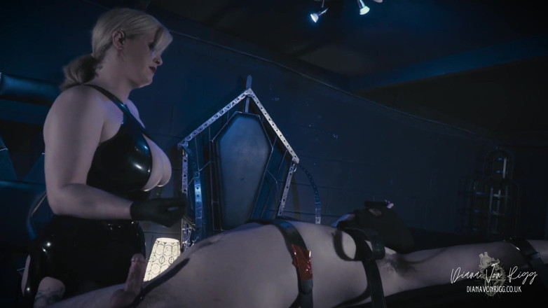 Diana Von Rigg: A Cruel Predicament (inverted Chastity Release with Intense Power Tool and...