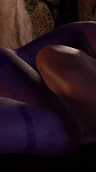 Night Elf ssie Breton Dicka w Skyrim | Skyrim - parodia porno Warcraft