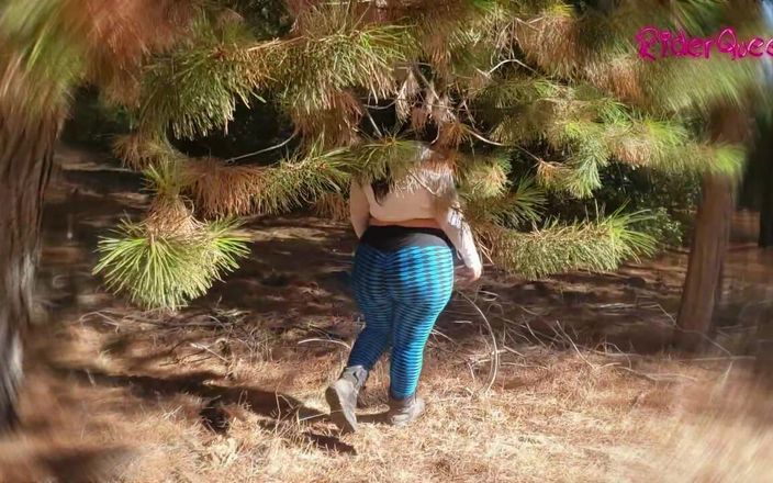 Riderqueen: Bosque caminando - video para fanáticos con cámara lenta