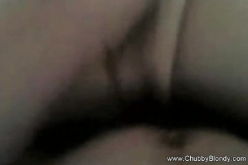 Chubby Blondy: Секс в домашнем любительском видео