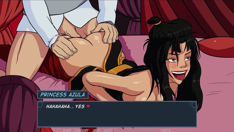 LewdArcade: Kniha 5: Nesčetná legenda porno hra Korra hrát sexuální hru hra...