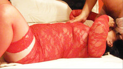 Julie Cunningham: Julie Cunningham chupando pau e chupando bolas mostra rosto