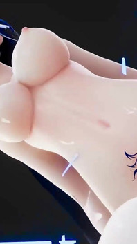 Honkai Impact 3rd Raiden Mei Cowgirl Sex Hentai Naken creampie Mmd 3D Blå hårfärg Redigera Smixix