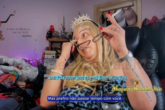 Goddess Maya3ee Rainha: Humiliating and Ignoring You - Beg to Be My Ash Tray...