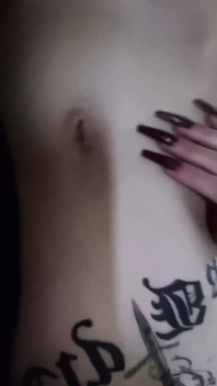 调皮苗条的金发女郎和她的私密时光
