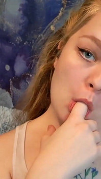 Licking and Showing off My Hairy Armpits