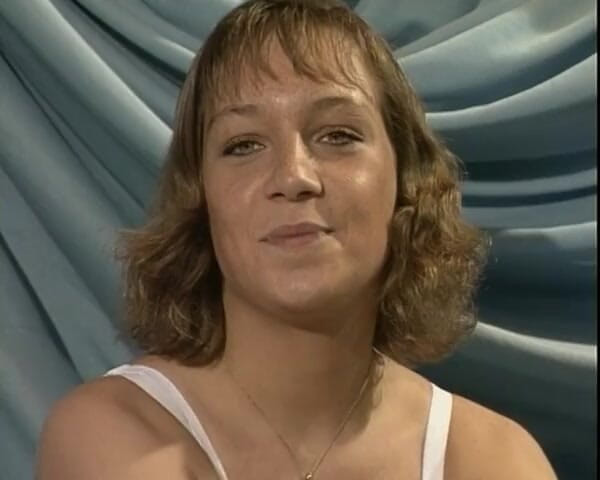 YOUR FIRST PORN: She's in a Good Mood with Her Finger in the...