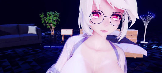 MikuMotion: [mmd] zwakke eevee-bril verleidt zwarte zijde grote borsten schudden kut...