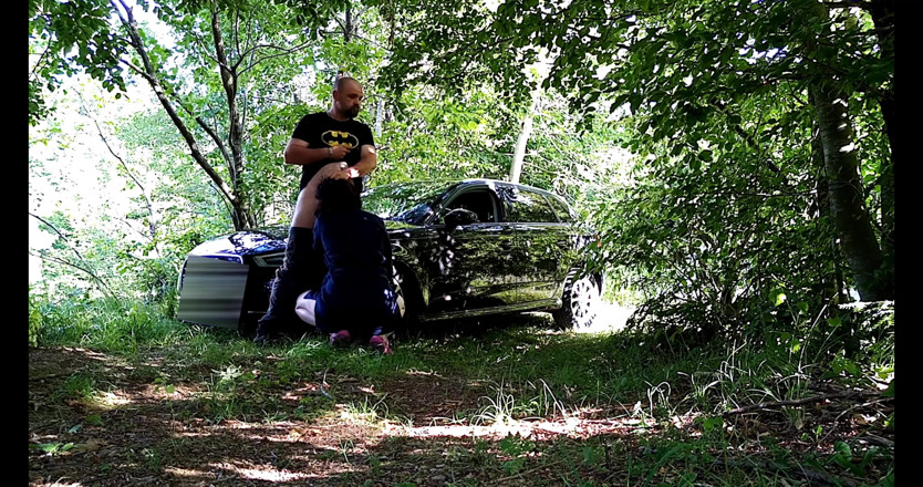 Toilet Mommy: Sucking Coworker's Cock