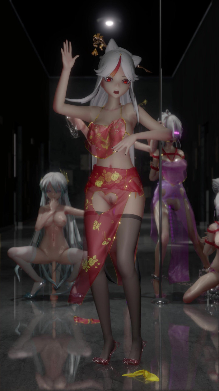 MikuMotion: [mmd] condensación de seda negra, canción de amor taoyuan, cheongsam...