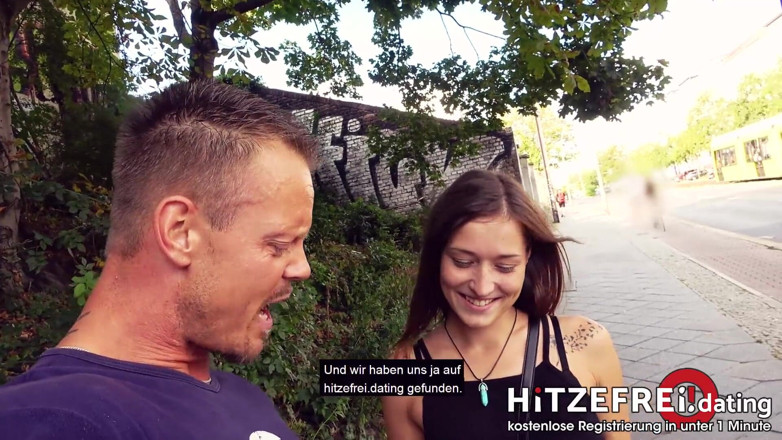 Hitzefrei: Hot teen ass! Mina's first outdoor fuck-date! Part 1