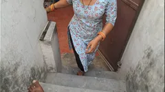 Hot Indian Nabour Girl Sucking Dick so Good and Recieve Warm Cum in Mouth