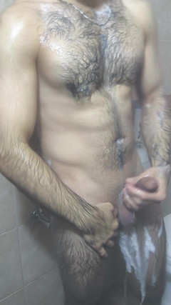 WonderfulMotor1: 淋浴和射精