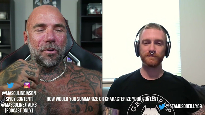 Raw and Uncensored with Masculine Jason: Mărturisiri de vedete porno - Seamus O'reilly, episodul 162