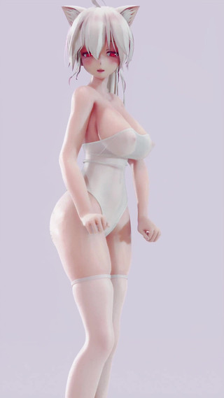 MikuMotion: Sistar - ScuotiLo calze bianche; Indumenti da bagno; Spogliarello; Tettona; Gambe...