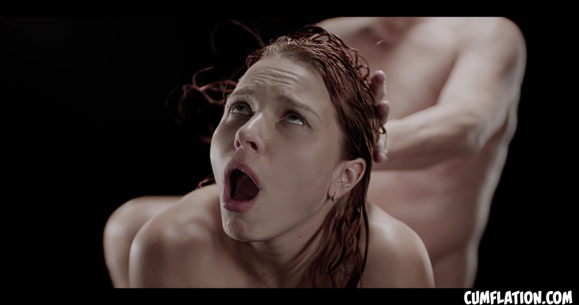 Cumflation: Éjaculation : Clémence Audiard