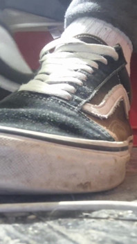 I miei piedi in Vans