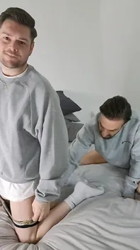 British Lad Gets His Tight Fuck Hole Ate