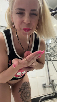 I Love to Massage My Boobs Hard and Spit on Them and Rub My Saliva! Then You Lick My Nipples and They Will Be so Hard!