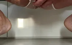 Wet cock and wet asshole