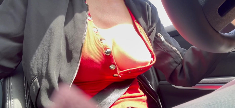 Artemisia Love: Car Ride with Artemisia Love While She Flashes Her Big...